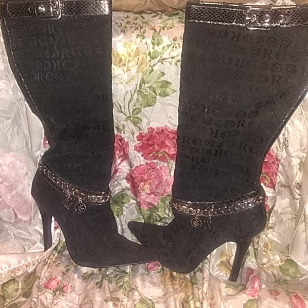 Rocawear high heel boots